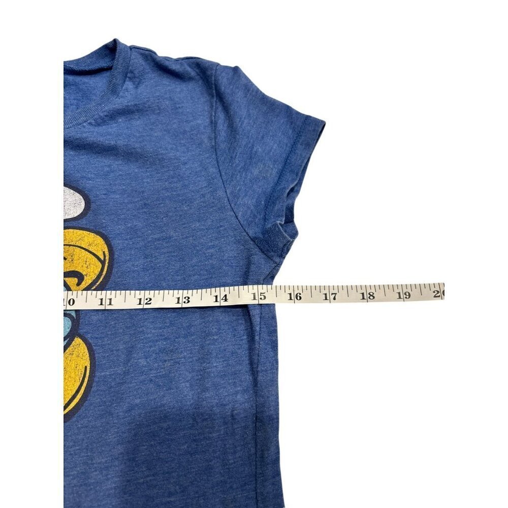 Old Navy Collectabilitees  Girls Smurfette Blue Shirt - Picture 5 of 6